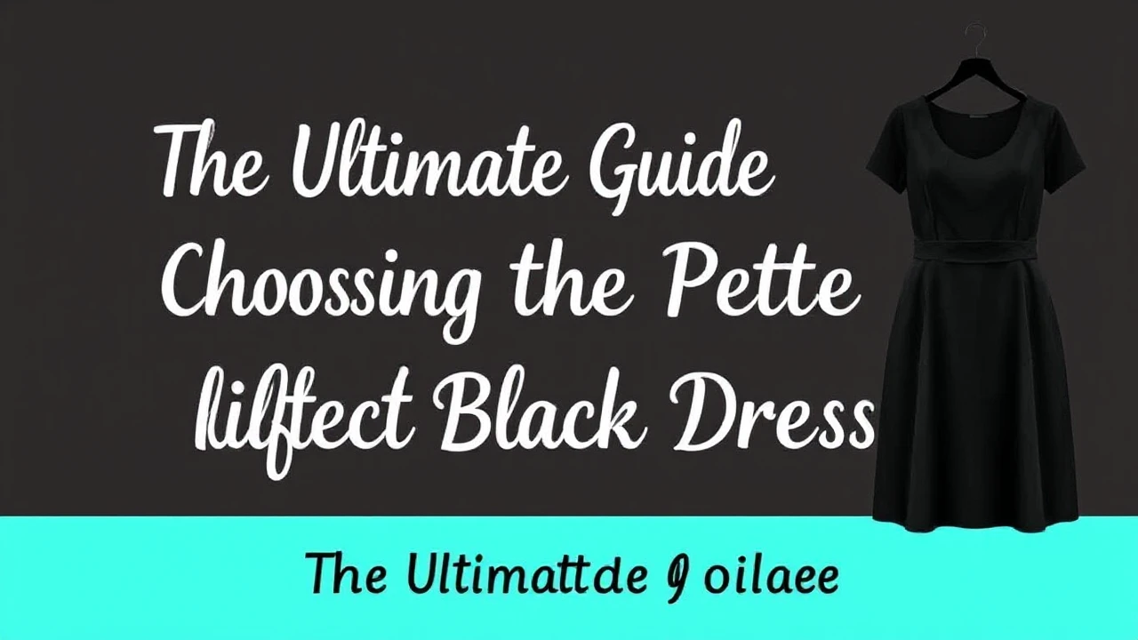 The Ultimate Guide of Choosing the Perfect Little Black Dress