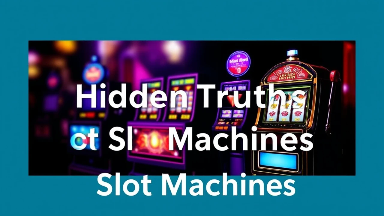 Unveiling the Hidden Truths of Slot Machines