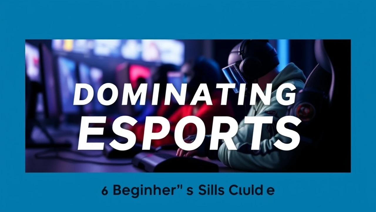 Dominating Esports: A Beginner's Guide to Professional Gaming