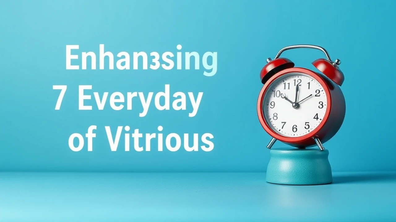 Enhancing Efficiency: 7 Everyday Habits of Victorious Individuals