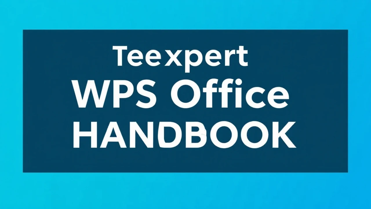 The Expert WPS Office Handbook for Initiates and Veterans