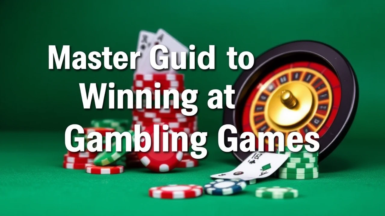 Master Guide to Winning at Gambling Games