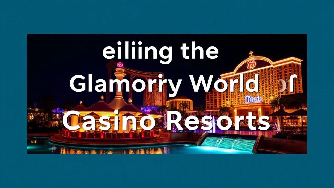 Unveiling the Glamorous World of Casino Resorts