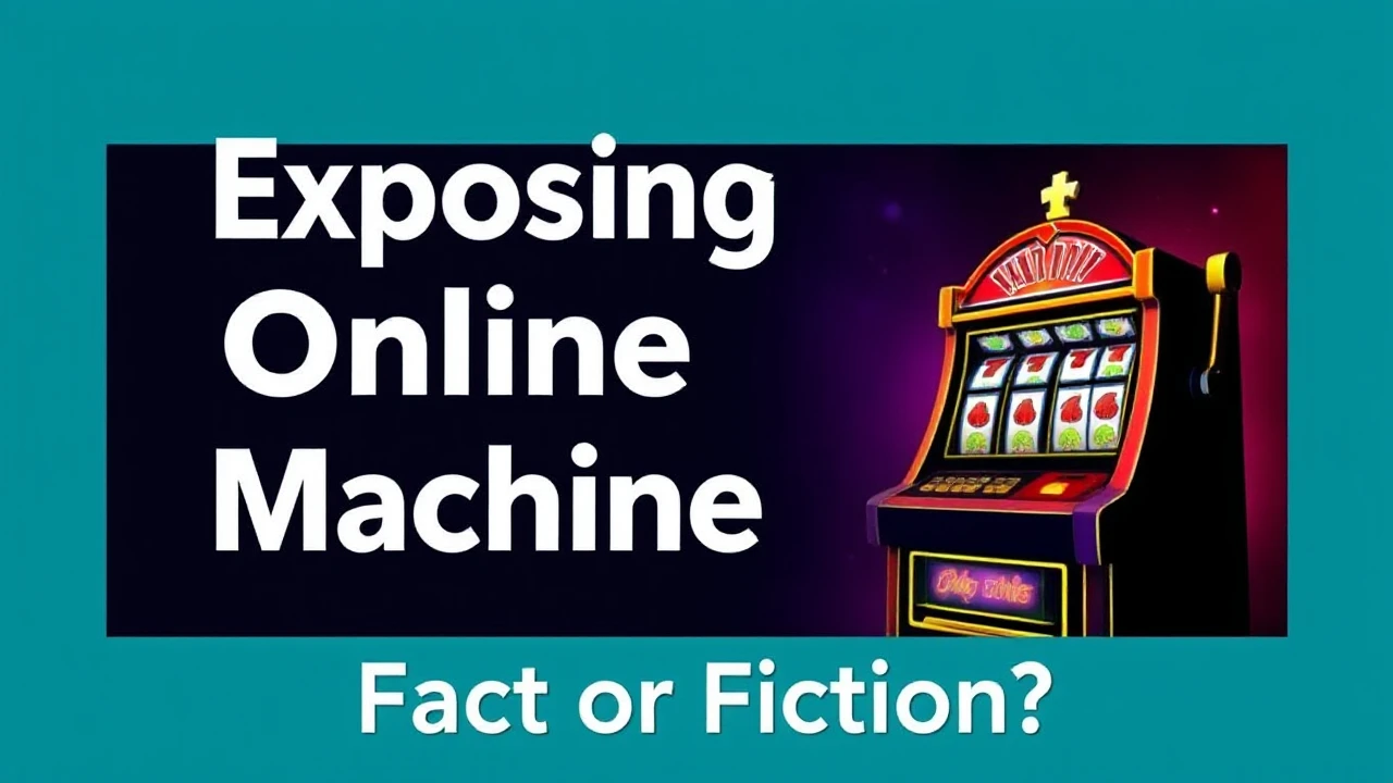 Exposing Online Casino Machine Myths: Fact or Fiction?
