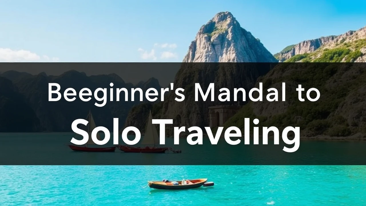 A Comprehensive Beginner's Manual to Solo Traveling