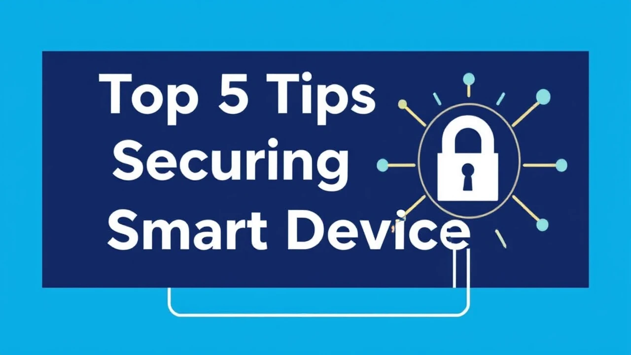 Top 5 Tips for Securing Your Smart Devices