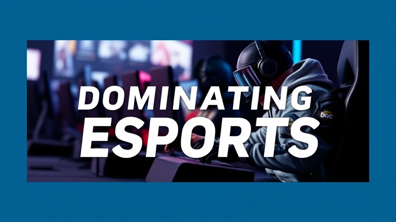 Dominating Esports: A Beginner's Introduction to Competitive Gaming