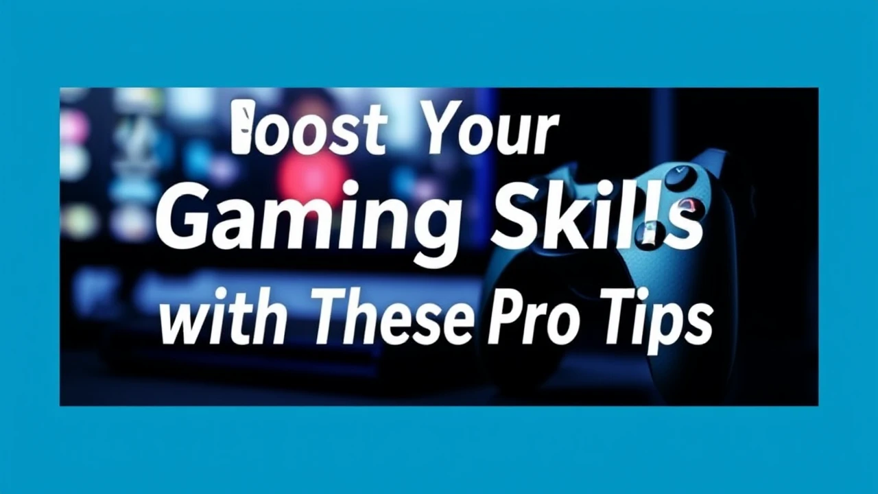 Boost Your Gaming Skills with These Pro Tips