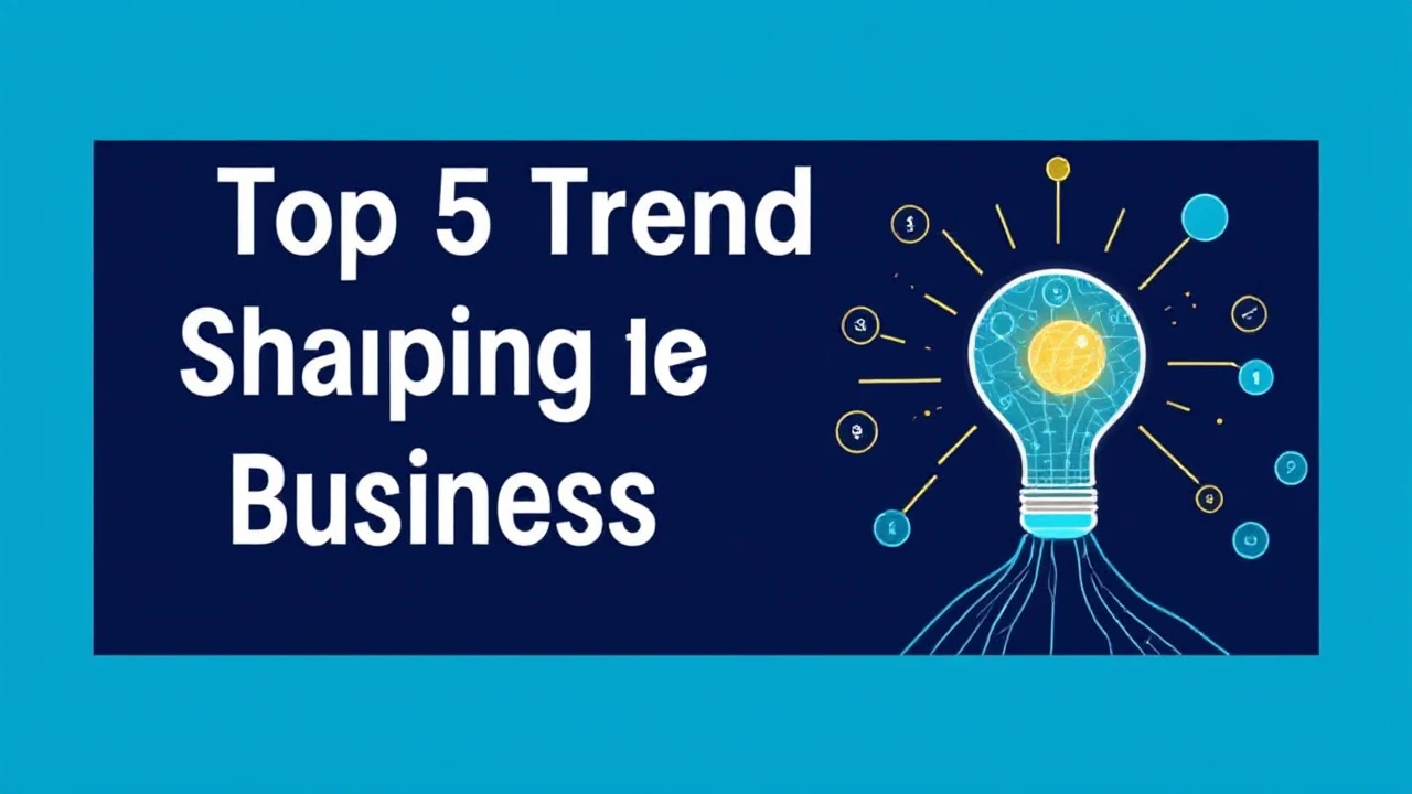 Investigating the Top 5 Trends Shaping the Future of Business Innovation