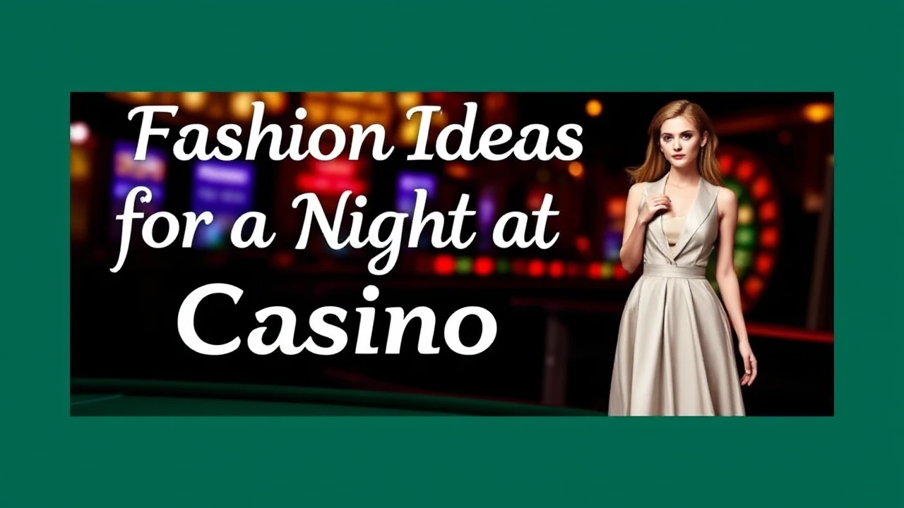 Fashion Ideas for a Night at the Casino: Tips and Inspiration!