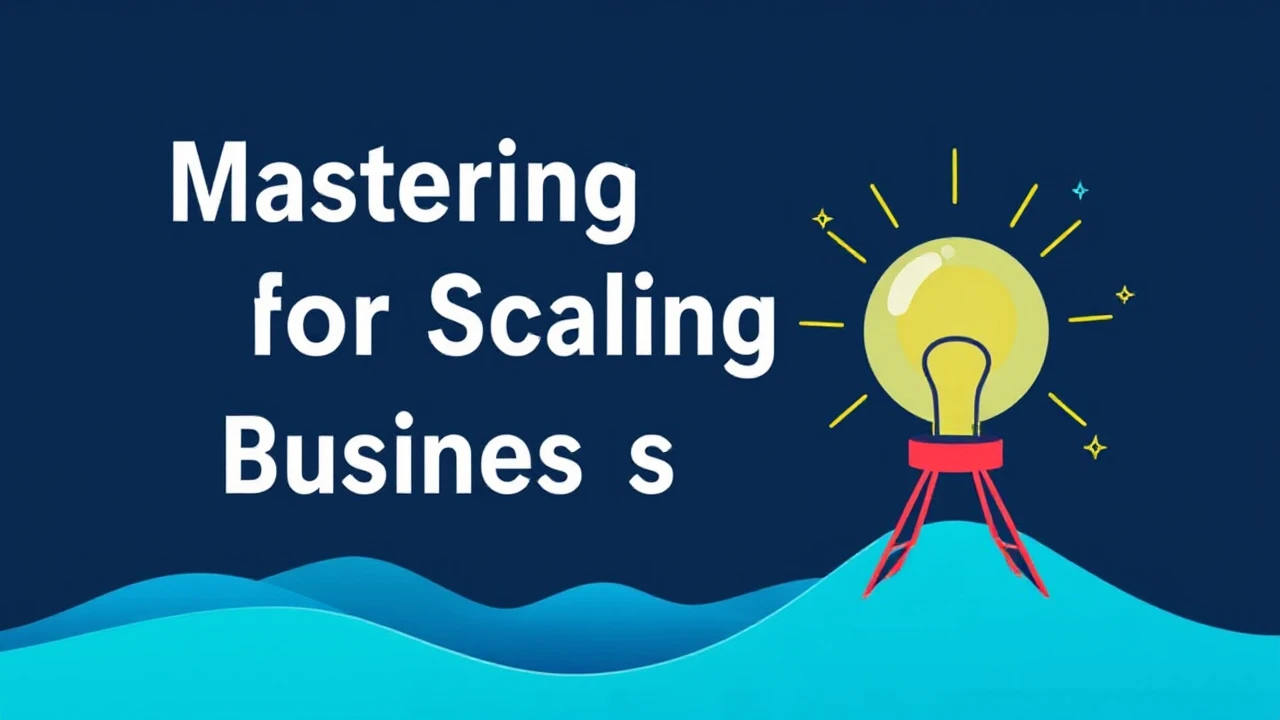 Mastering the Art for Scaling Your Business in the New Year