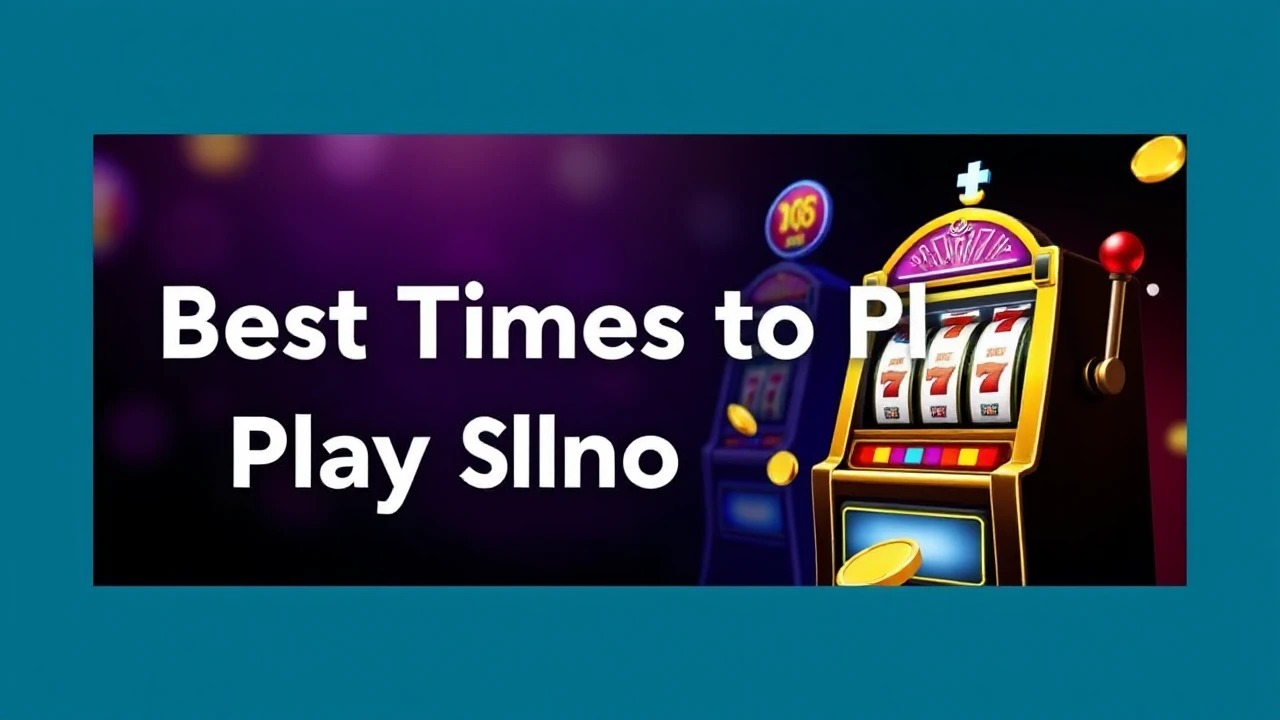 Get Lucky: Best Times to Play Casino Slots