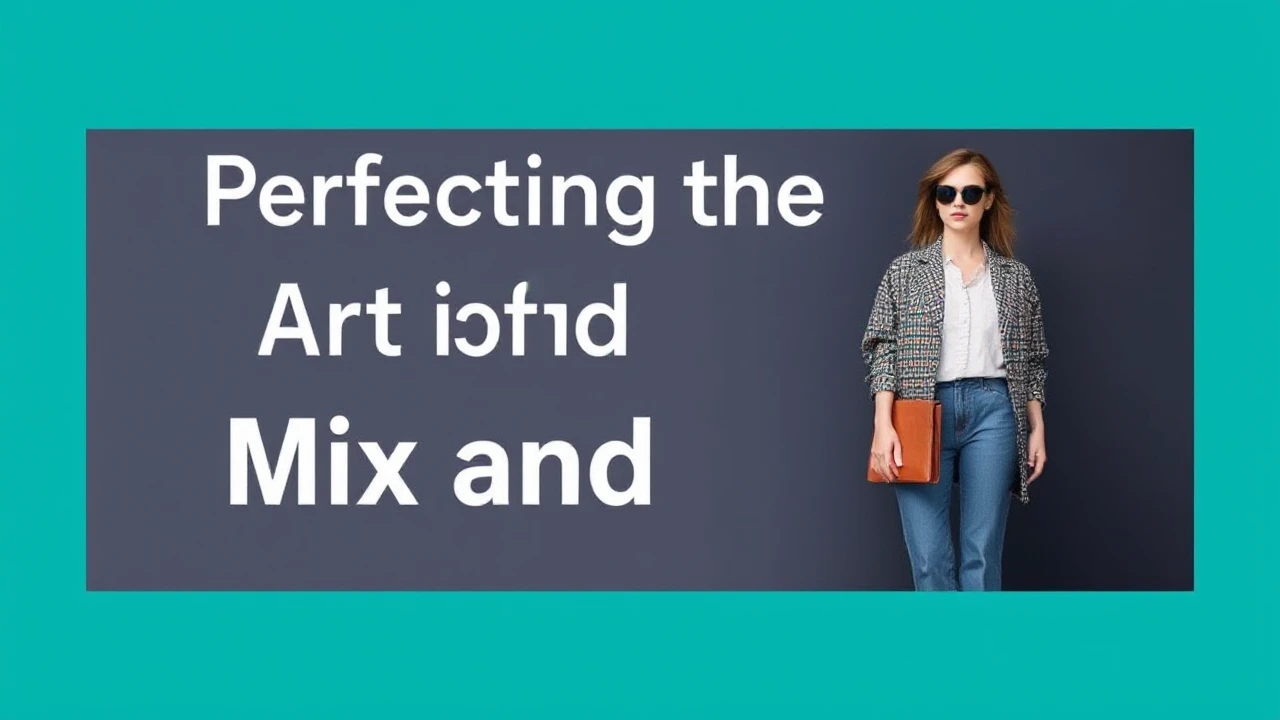 Perfecting the Art of Mix and Match in Fashion: Tips to Elevate Your Style