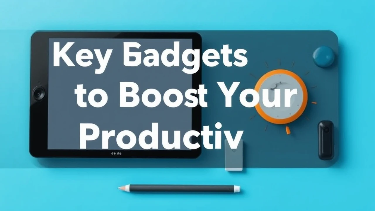 Key Gadgets to Boost Your Productivity