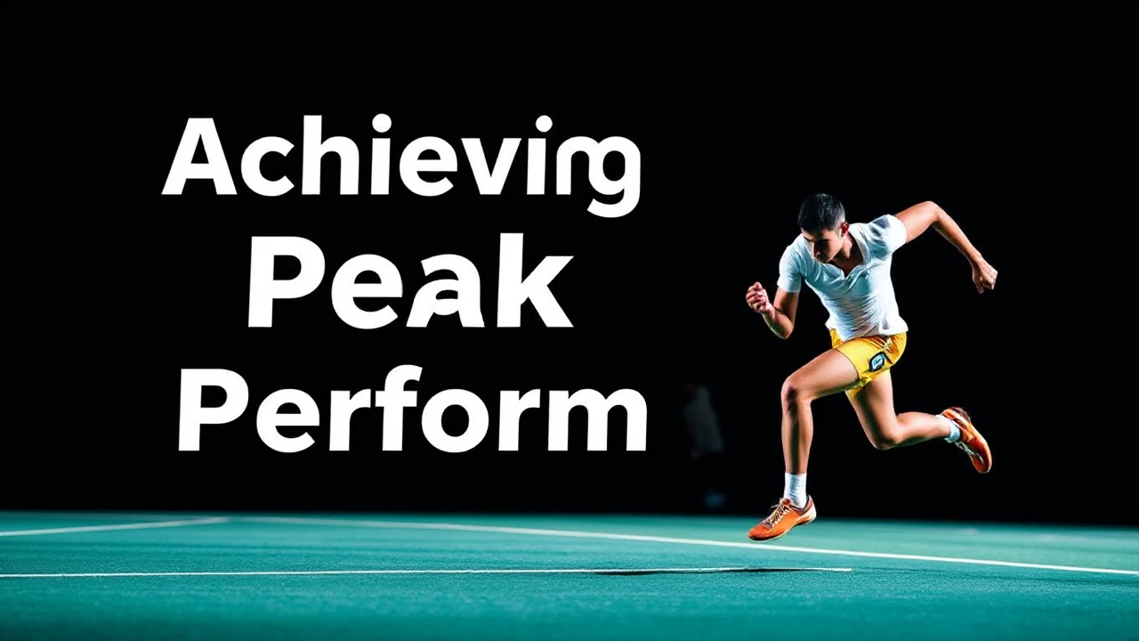 Achieving Peak Performance: Insider Tips from Pro Athletes