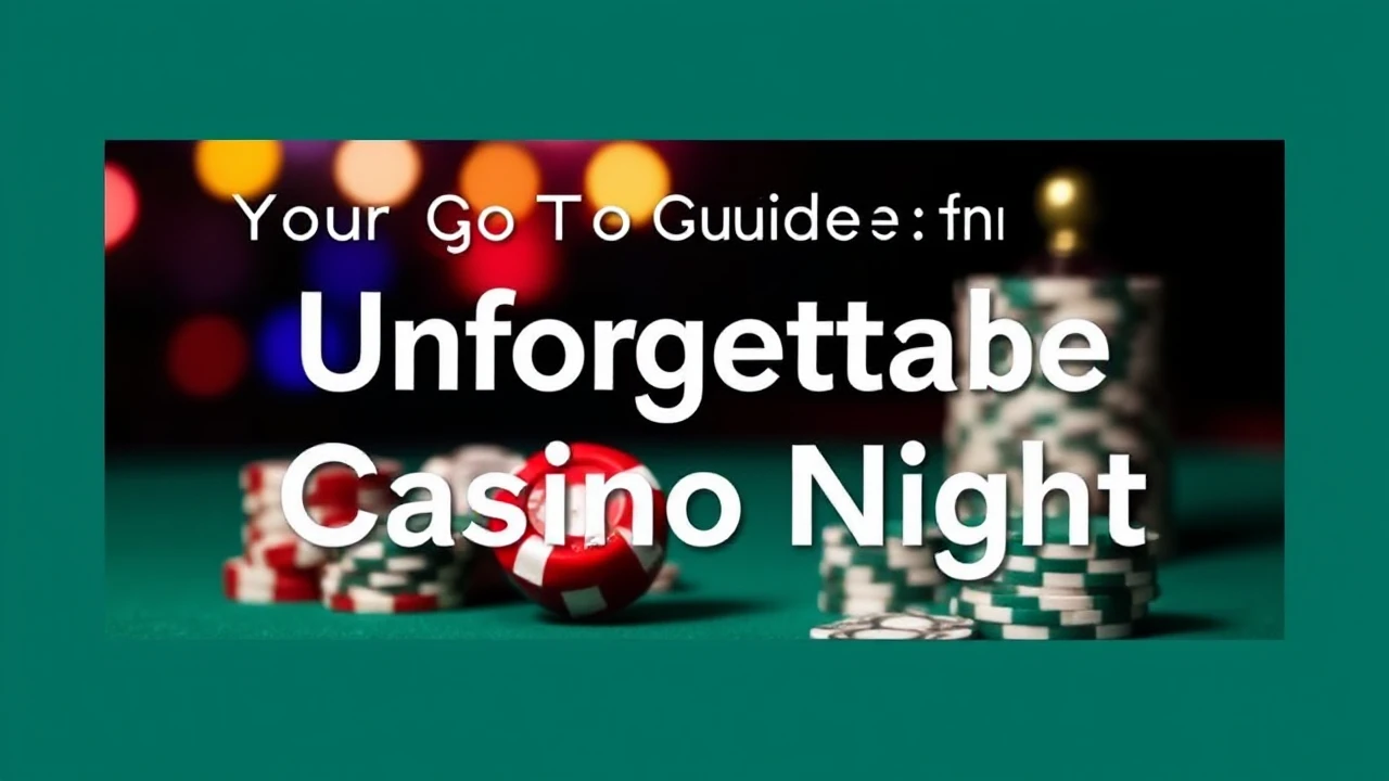Your Go-To Guide for an Unforgettable Casino Night