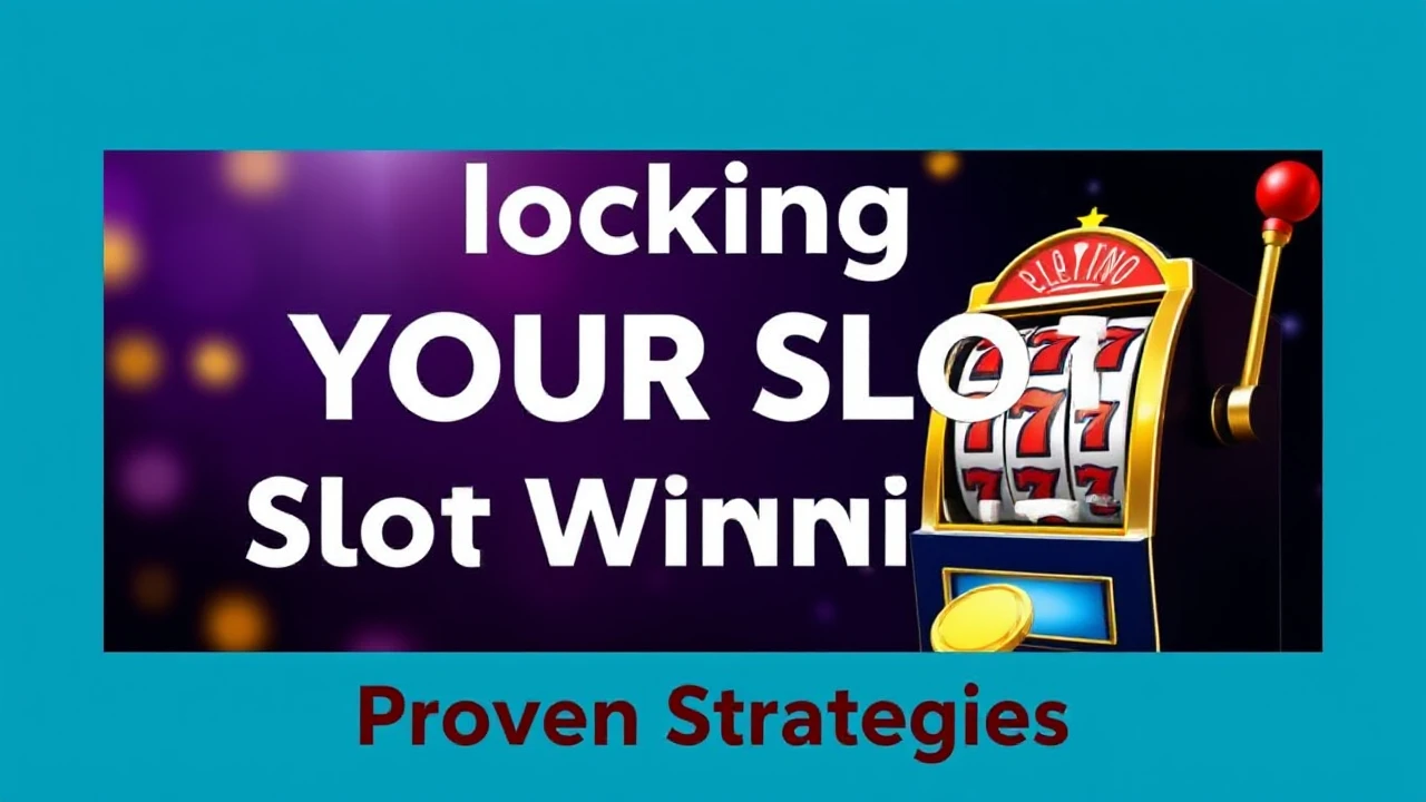 Unlocking Your Slot Winnings: Proven Strategies