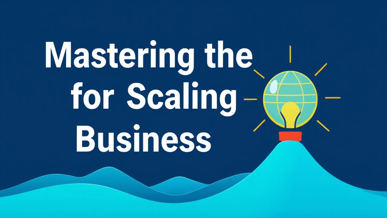 Mastering the Art for Scaling Your Business in 2022