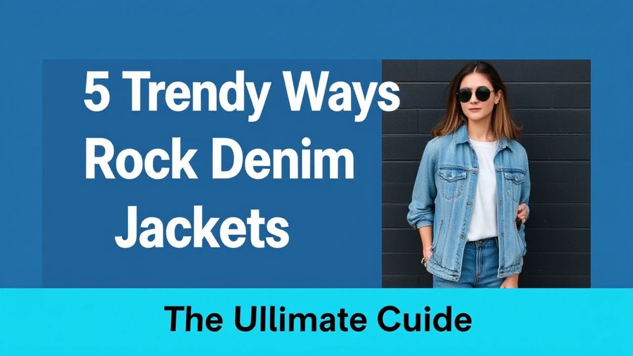 5 Trendy Ways to Rock Denim Jackets This Season: Your Ultimate Guide