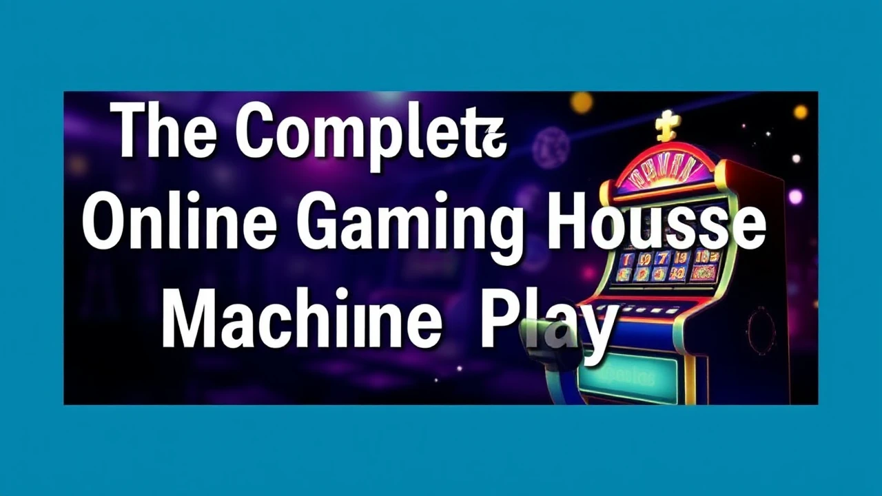 The Complete Online Gaming House Machine Player's Survival