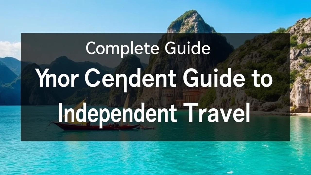 Your Complete Guide to Independent Travel: Expert Tips for Embarking on the World By Yourself