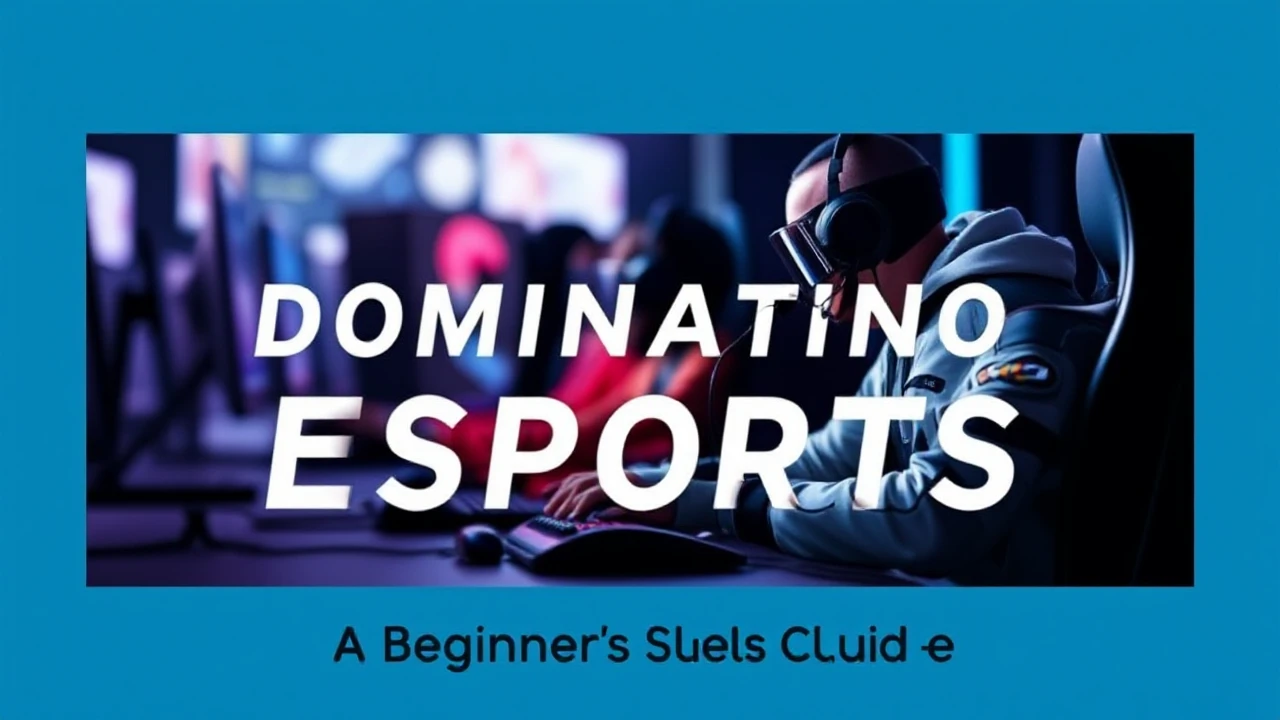 Dominating Esports: A Beginner's Guide to Competitive Gaming