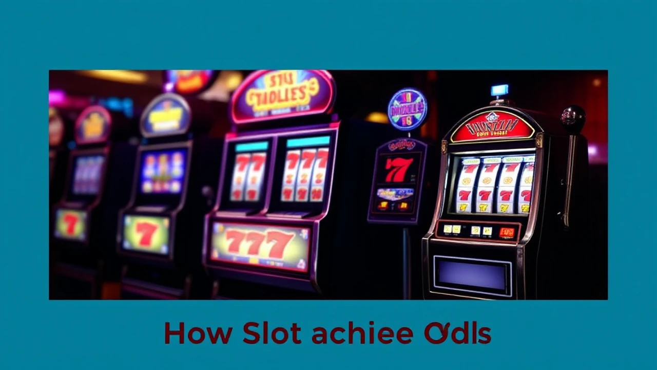 Demystifying this Odds: Understanding How Slot Machines Work