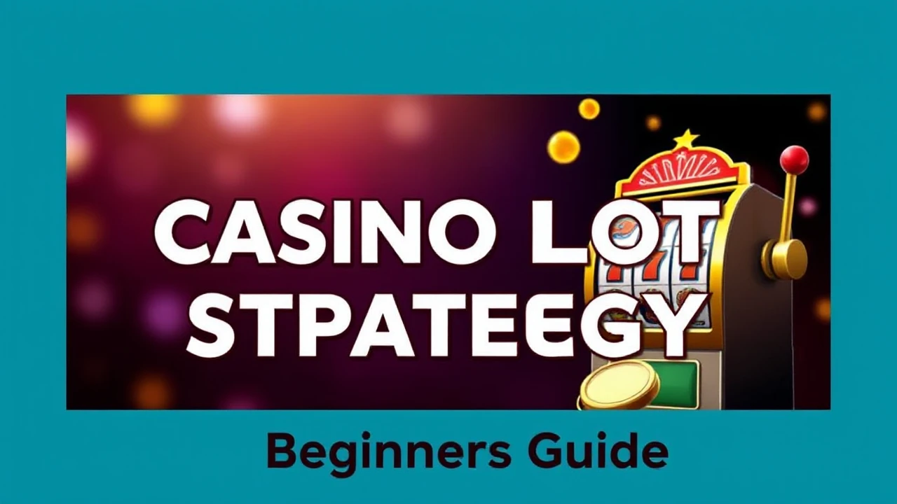 Mastering the Art of Casino Slot Strategy: A Beginner's Guide
