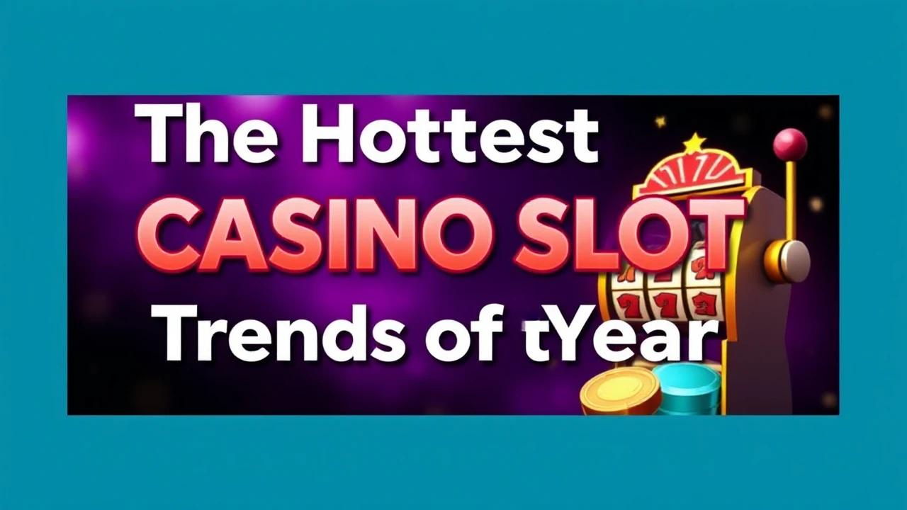 The Hottest Casino Slot Trends of the Year