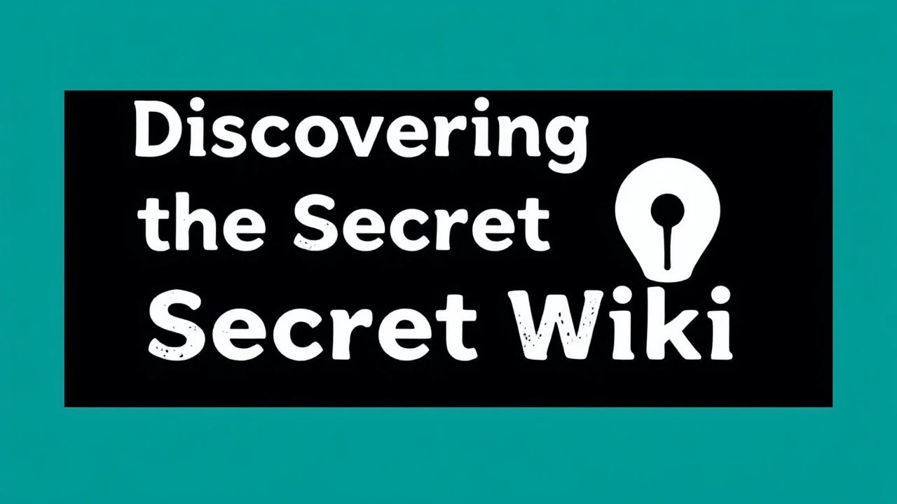 Discovering the Secret Wiki: Top Insights Uncovered