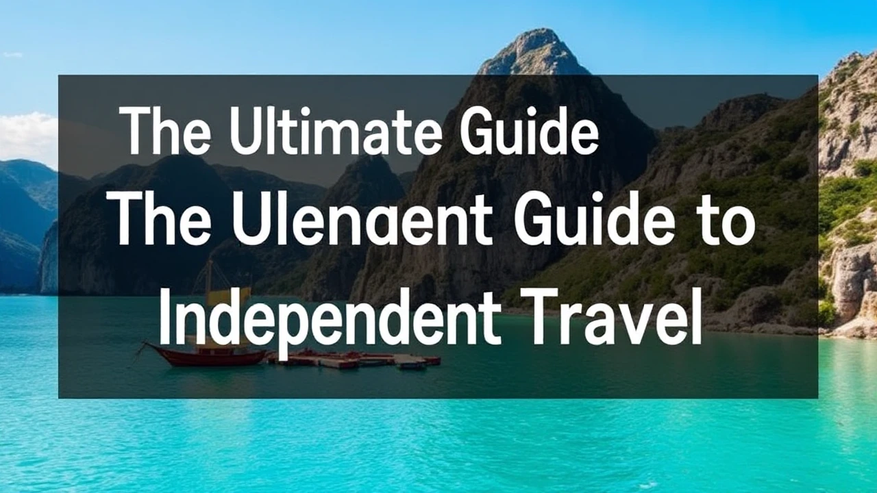 The Ultimate Guide to Independent Travel: Key Tips for Exploring the World By Yourself