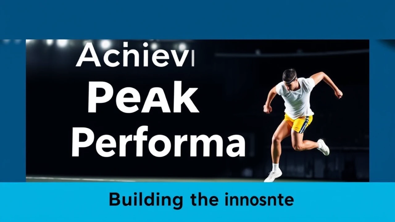 Achieving Peak Performance: Insider Tips from Professional Athletes
