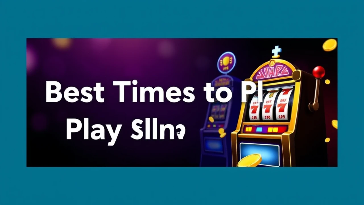 Get Lucky: Best Times to Play Casino Slots