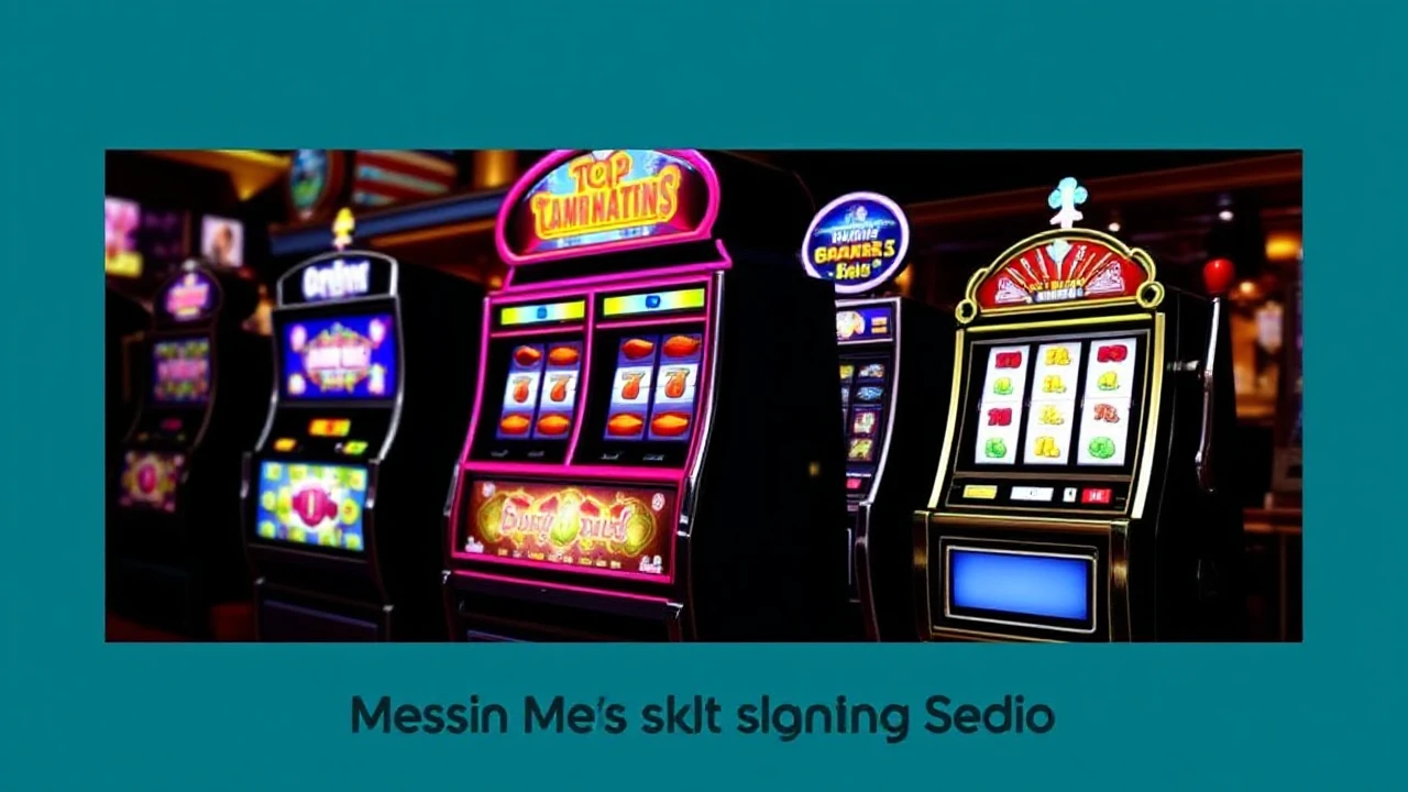Cara Rahasia Memilih Mesin Slot Casino yang Tepat