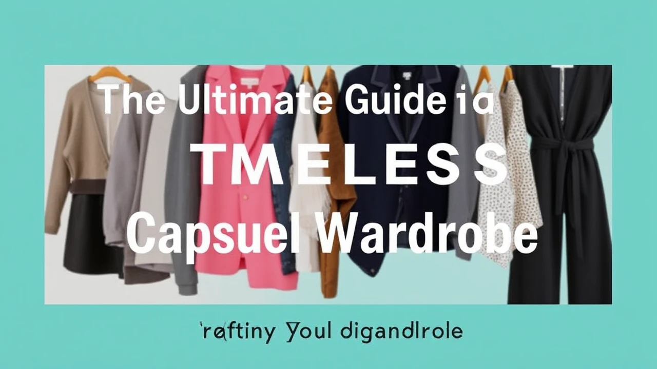 The Ultimate Guide to Creating a Timeless Capsule Wardrobe