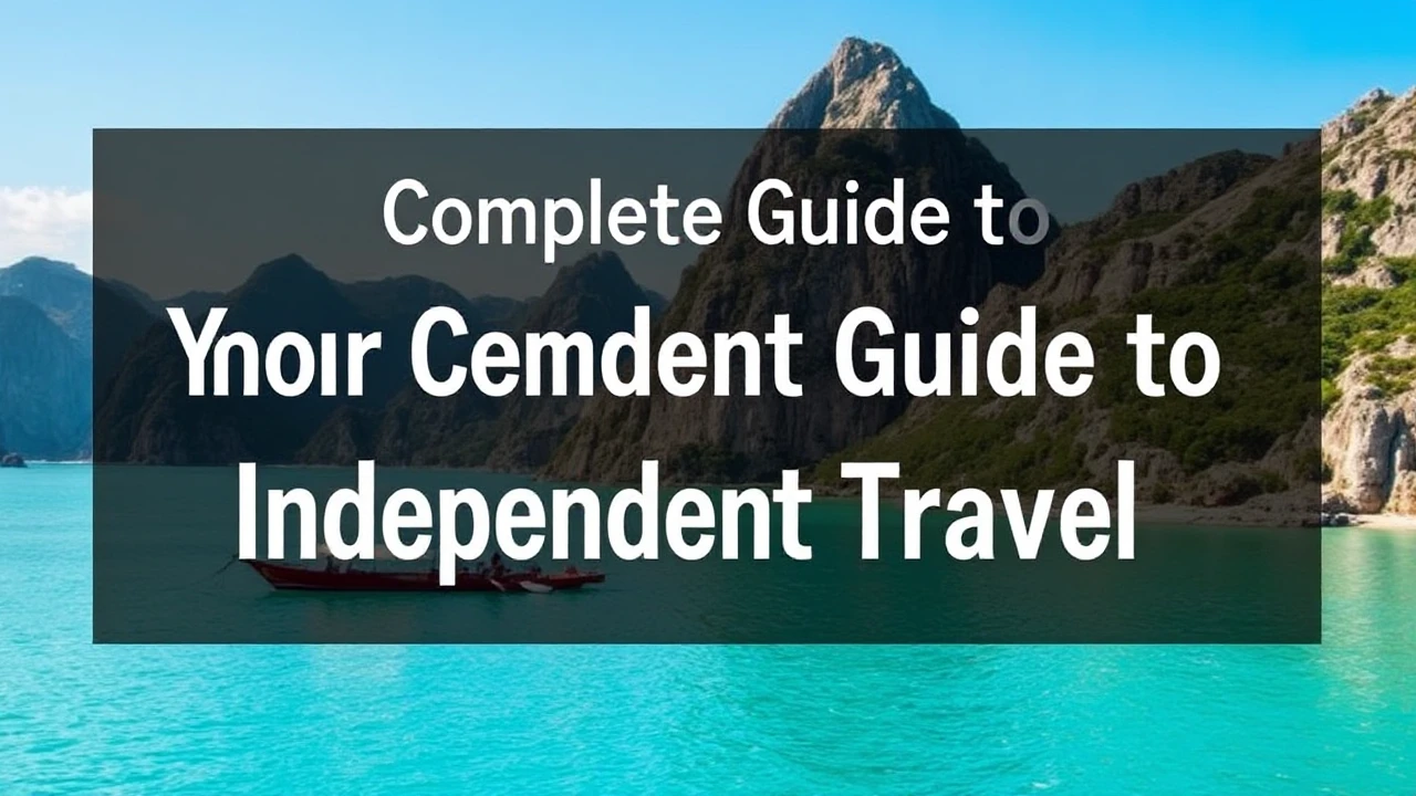 Your Complete Guide to Independent Travel: Expert Tips for Exploring the World By Yourself