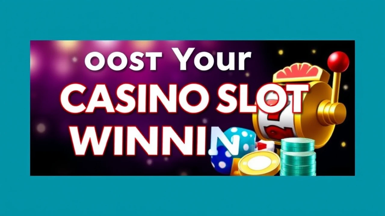 Boost Your Casino Slot Winnings: Most Effective 5 Strategies
