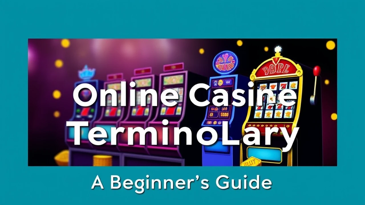 A Beginner's Guide to Online Casino Machine Terminology