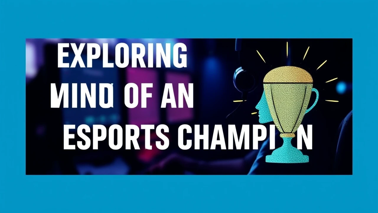 Exploring the Mind of an Esports Champion: Strategies for Achieving Success