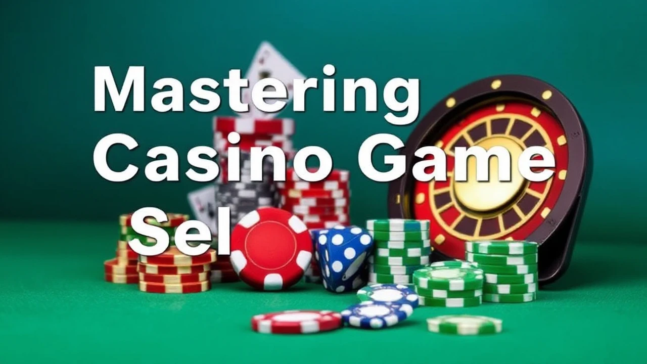 Mastering Casino Game Selection: A Guide for Players of All Levels