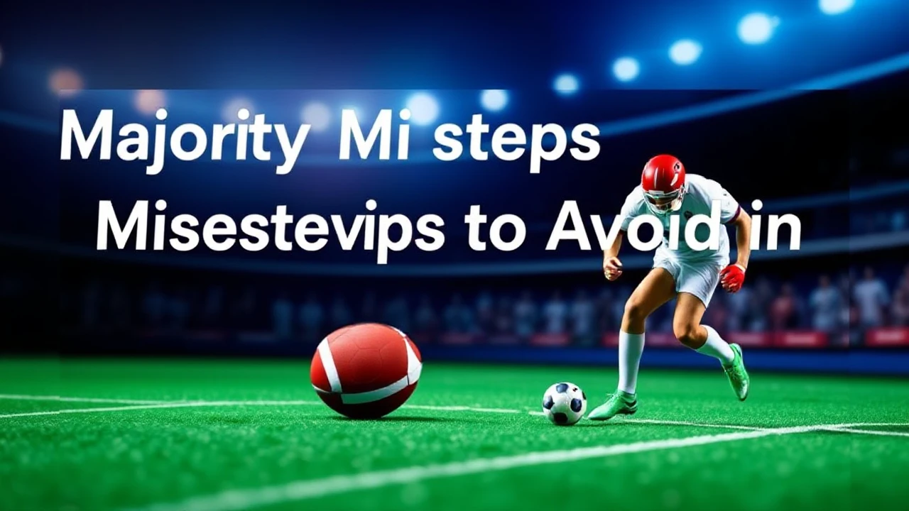 Majority Missteps to Avoid in Sports Betting