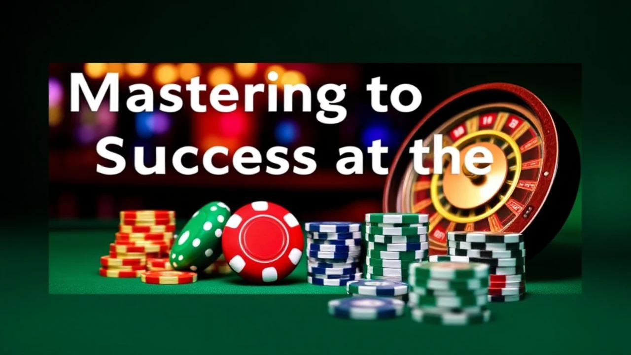 Mastering to Success at the Casino