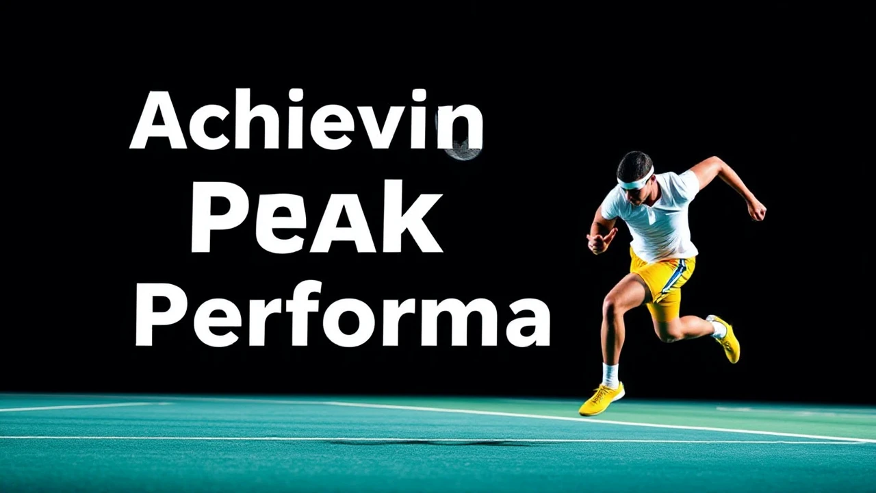 Achieving Peak Performance: Expert Tips from Pro Athletes