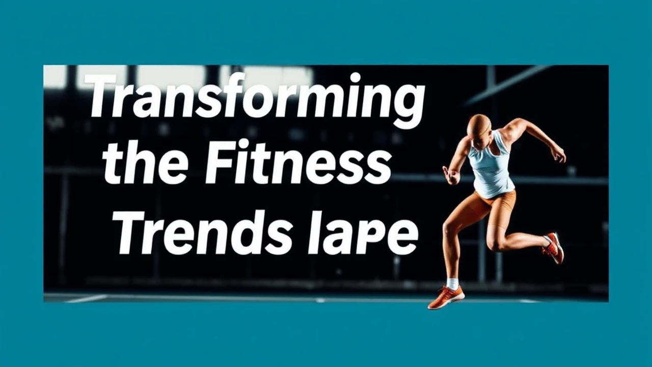 Transforming the Fitness Landscape: Innovative Trends in Sports