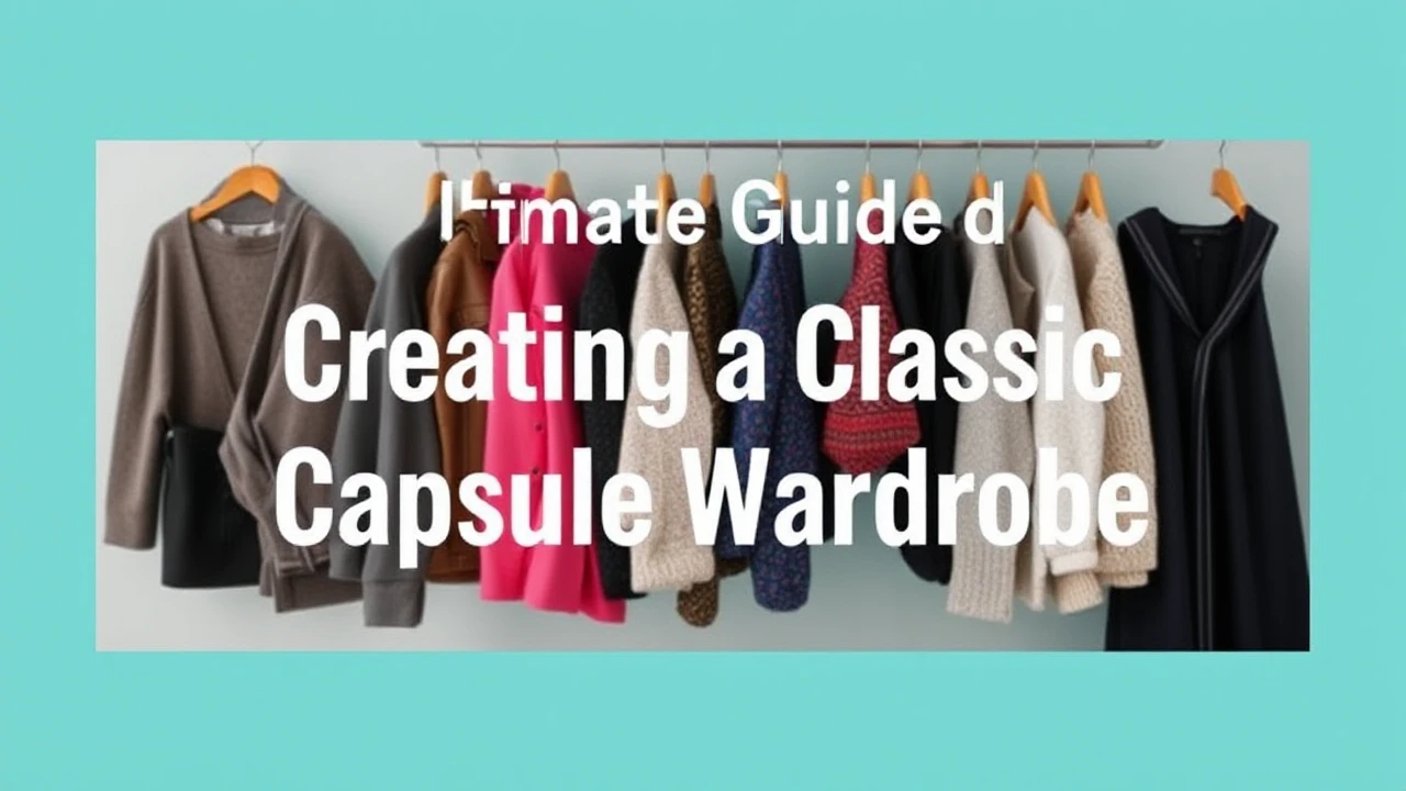 The Ultimate Guide to Creating a Classic Capsule Wardrobe