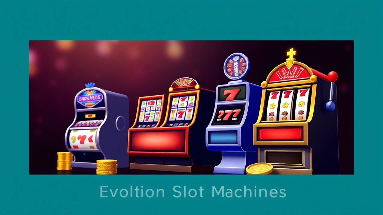 Evolution of Slot Machines: Moving from Brick-and-Mortar to Online Platforms