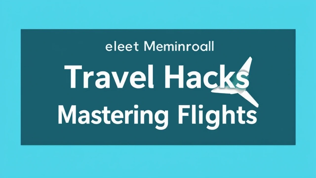 Complete Manual on Travel Hacks: Mastering Cheap Flights