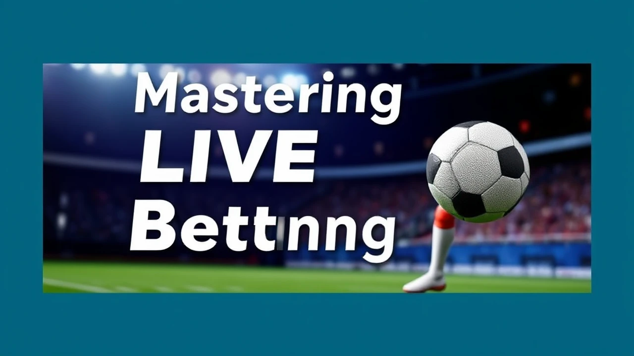 Mastering Live Betting: Strategies for Winning Big in Real-Time Sports