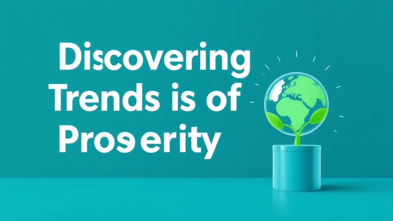 Discovering the Trends of Prosperity in Business
