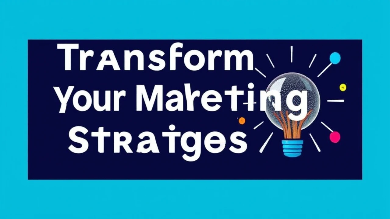 Transform Your Marketing Strategies: Creative Techniques Every Business Should Try Out